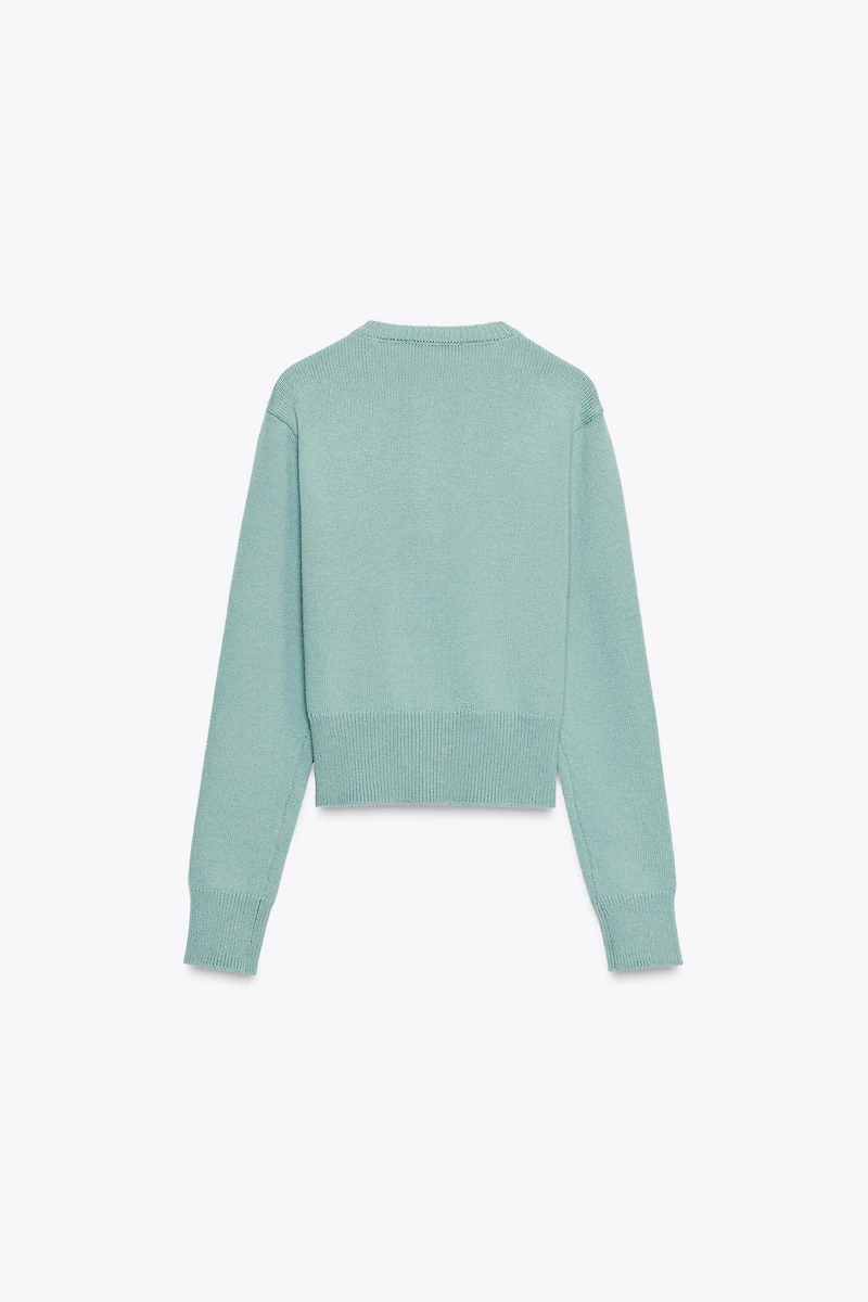 FITTED KNIT JACKET