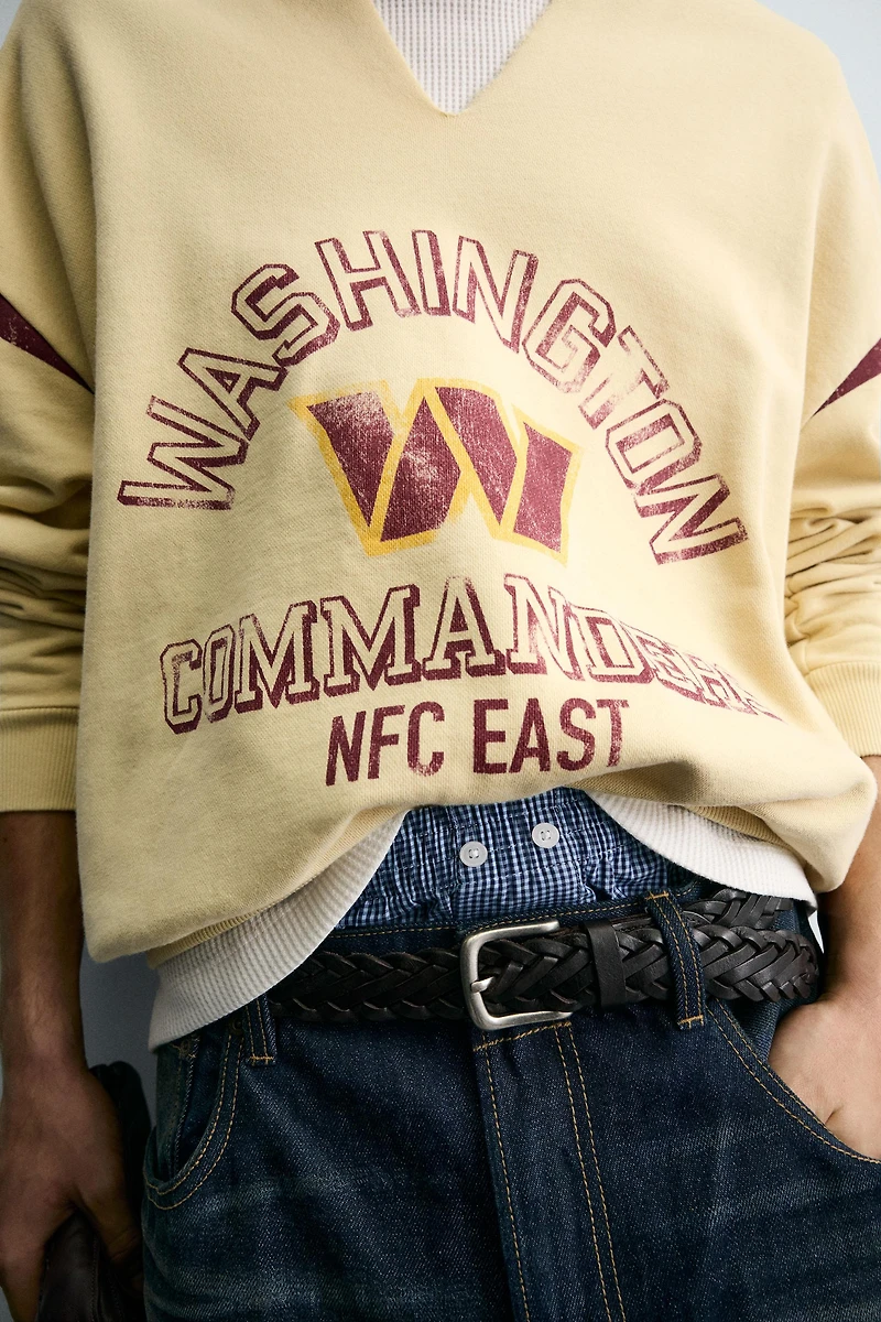 NFL WASHINGTON COMMANDERS OPENING NECK SWEATSHIRT