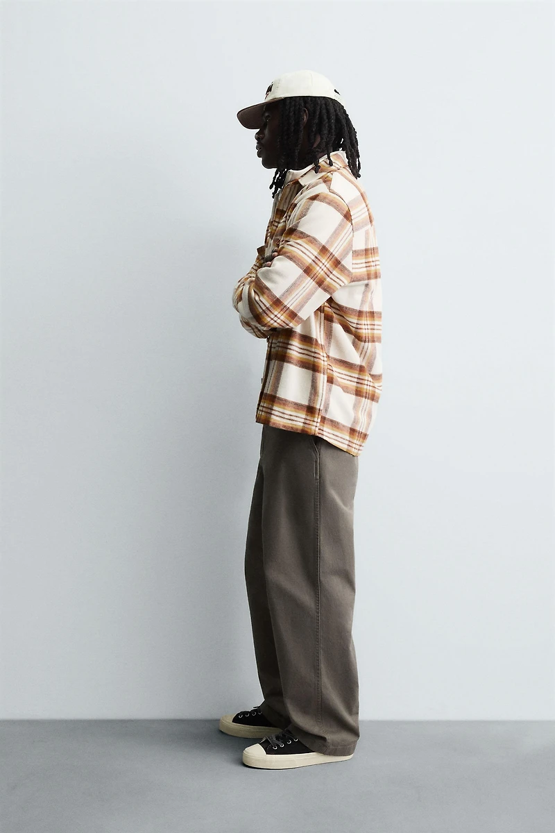 PLAID FLANNEL SHIRT