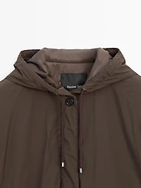 High neck puffer jacket