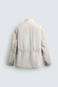 TECHNICAL QUILTED POCKET JACKET
