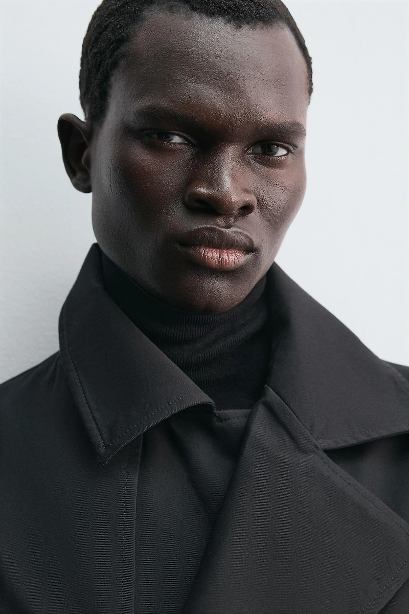 WATER REPELLENT MANTECO TRENCH COAT