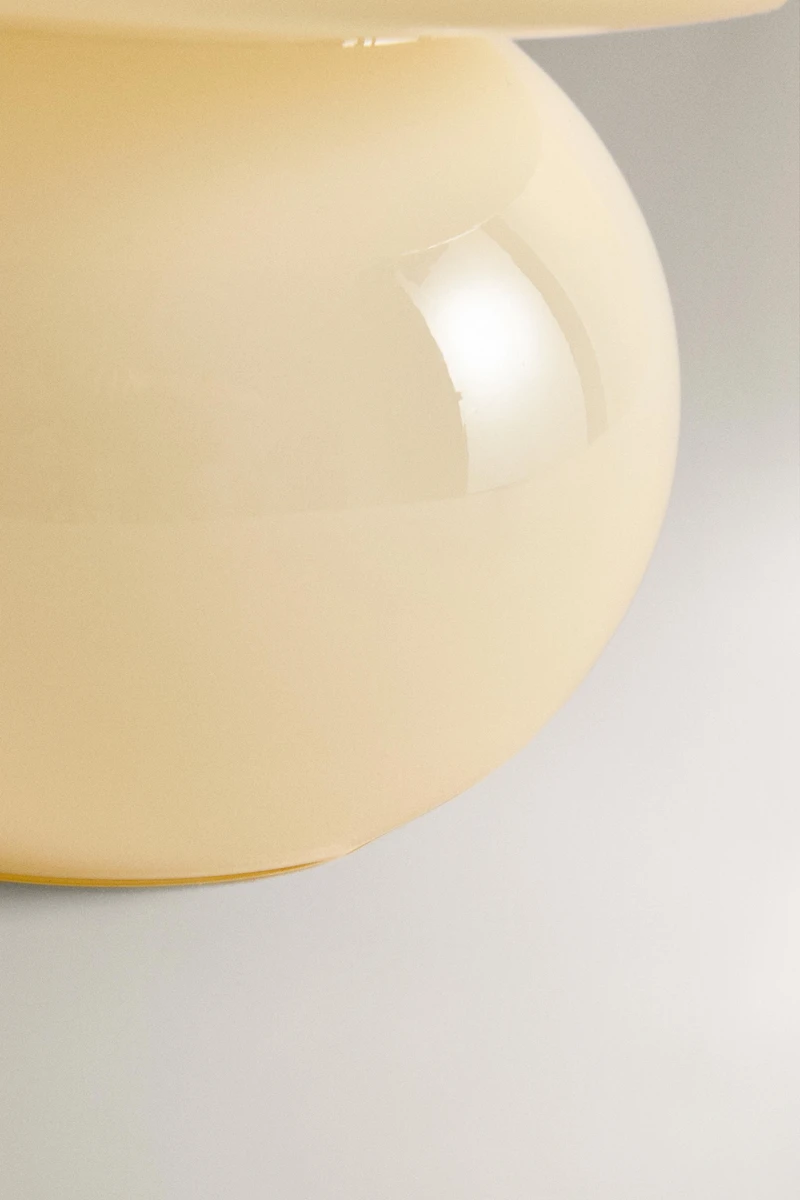 GLASS TABLE LAMP