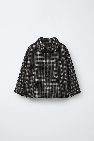 PLAID POCKET SHIRT