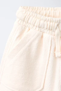 PLAIN CREPE SHORTS