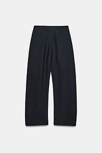 PANTALON WIDE LEG À PINCES ZW COLLECTION
