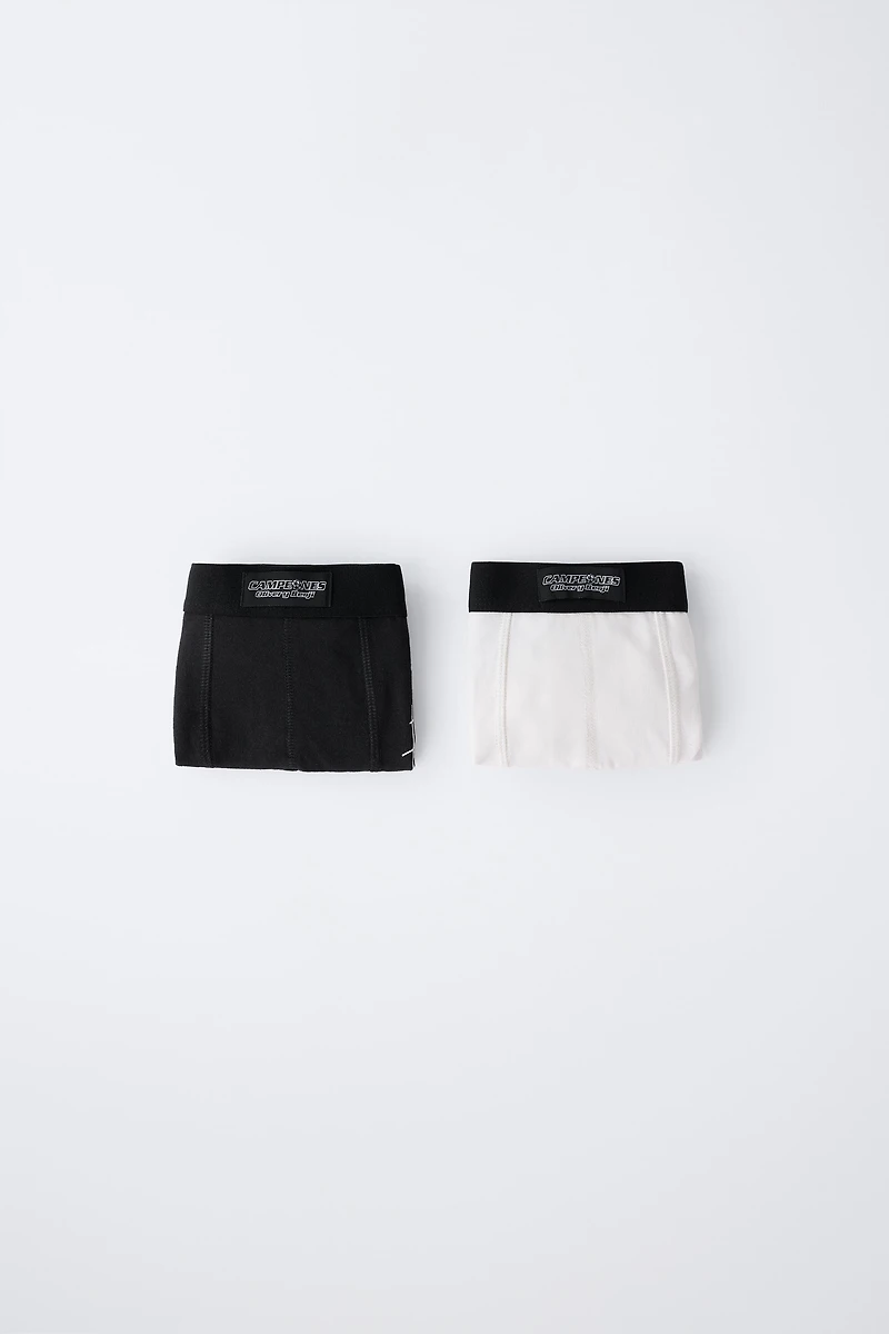 6-14 YEARS/ TWO-PACK OF OLIVER Y BENJI © CAMPEONES BOXERS