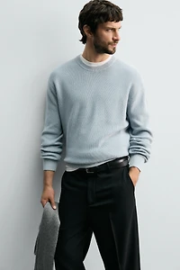 PULL EN MAILLE PERLÉE