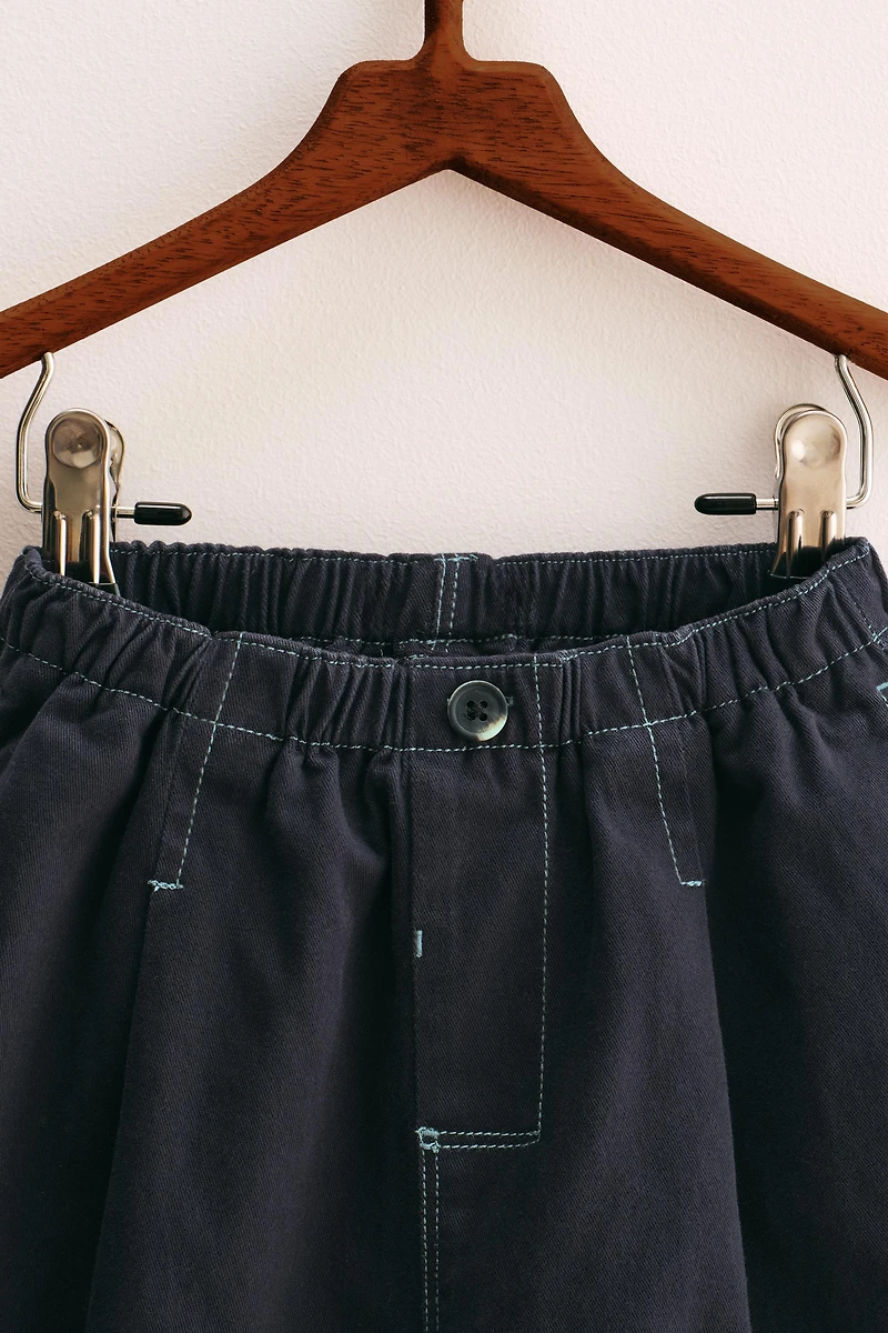ZARA TIMELESS - CONTRAST SOFT TOUCH BAGGY PANTS