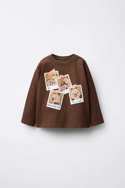 CAPYBARA CAPYFUN © PRINTED T-SHIRT
