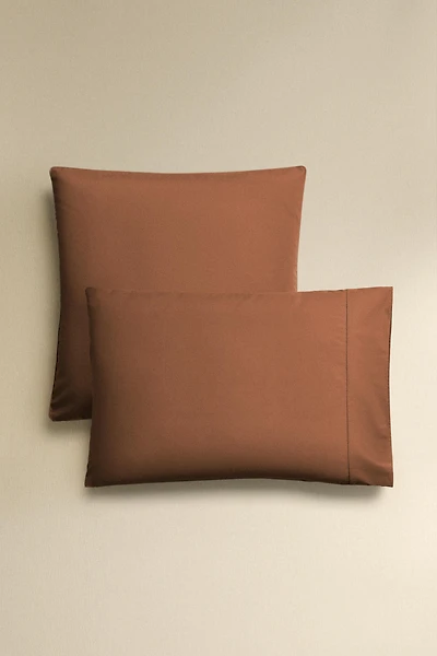 PERCALE COTTON PILLOWCASE (300 THREAD COUNT)