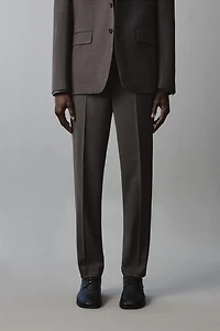 TEXTURED SUIT PANTS