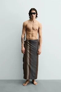 STRIPED BEACH TOWEL