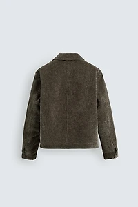 CORDUROY PADDED JACKET