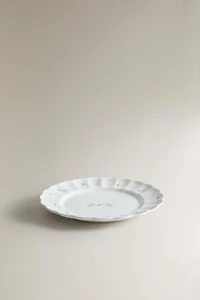 KIDS' BUNNY PORCELAIN PLATE