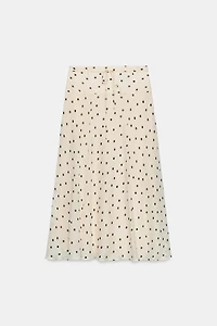 POLKA DOT MIDI SKIRT