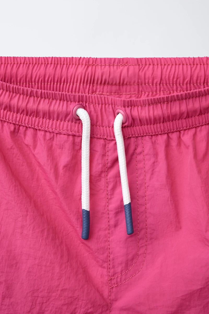 6-14 YEARS/ LOGO SWIM SHORTS
