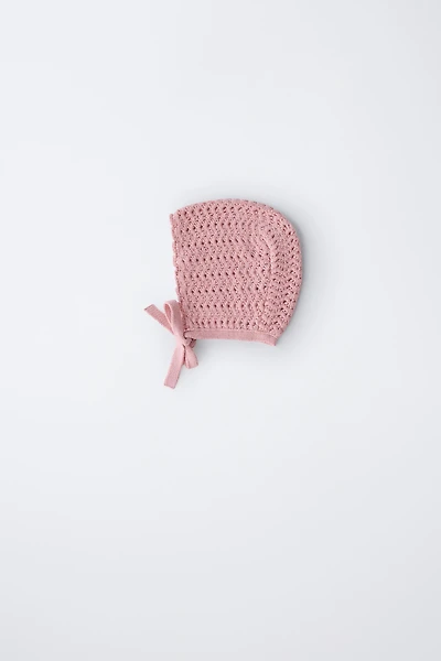 BONNET EN MAILLE CROCHET