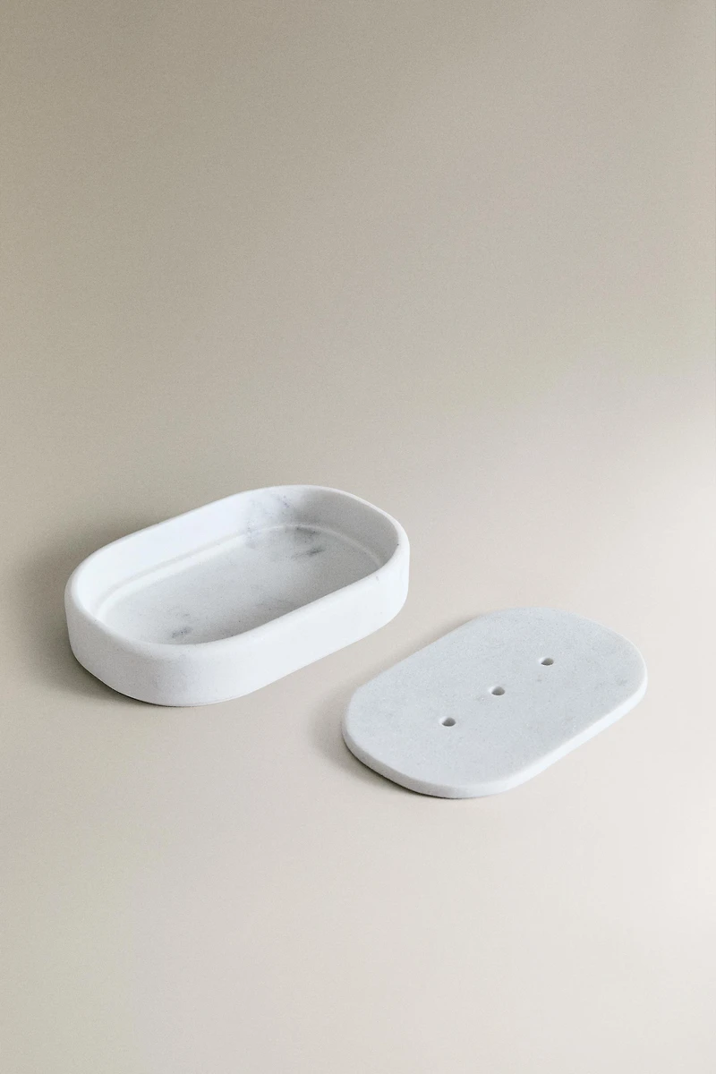 PORTE-SAVON EFFET MARBRE