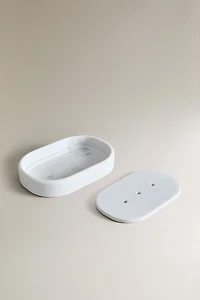 PORTE-SAVON EFFET MARBRE