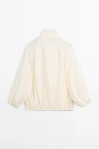 Veste bomber transparente