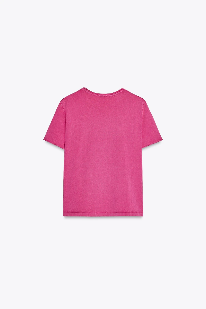 WASHED SHORT SLEEVE T-SHIRT
