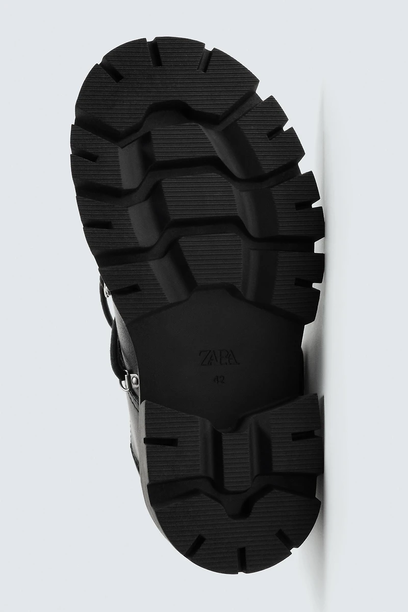 MULTI-LACE CHUNKY SHOES