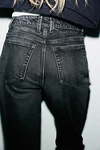 TRF HIGH WAIST STRAIGHT LEG JEANS