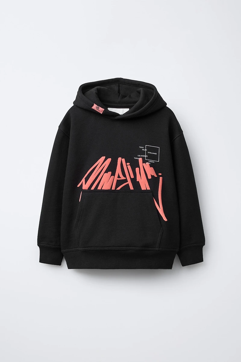 GRAFFITI HOODIE SWEATSHIRT