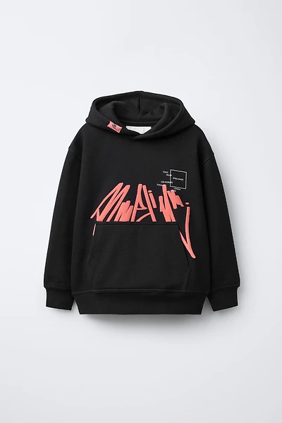 GRAFFITI HOODIE SWEATSHIRT