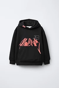 GRAFFITI HOODIE SWEATSHIRT