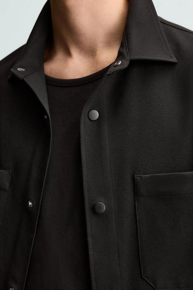 STRETCH OVERSHIRT
