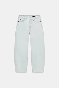 ZW COLLECTION TAPERED MID-RISE JEANS