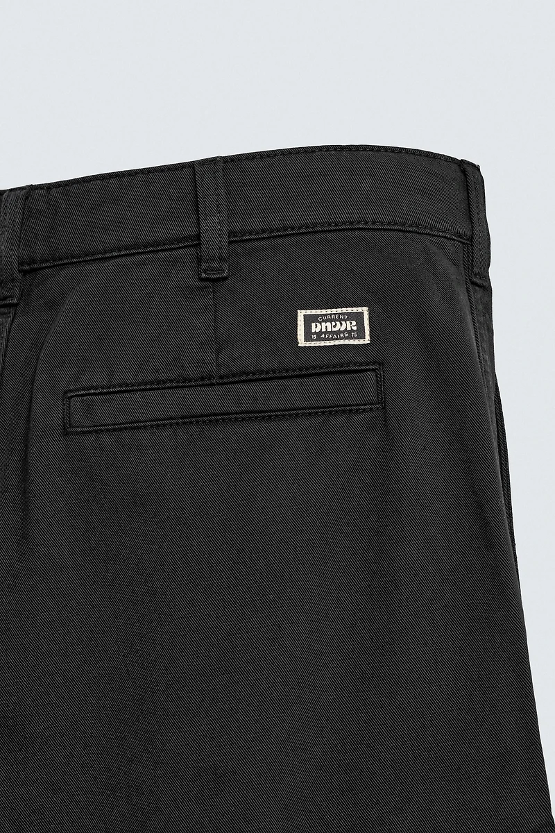 STRAIGHT FIT CARGO PANTS