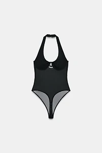 COMBINATION TULLE BODYSUIT