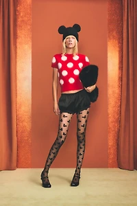 BRUSHED KNIT POLKA DOT TOP HARRY LAMBERT FOR ZARA X DISNEY
