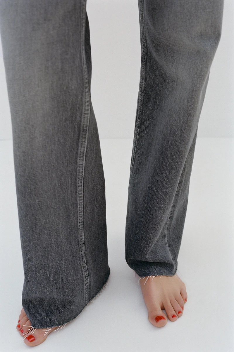 TRF HIGH RISE WIDE LEG JEANS