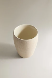 GOBELET PORTE-BROSSE À DENTS CÉRAMIQUE TERRE