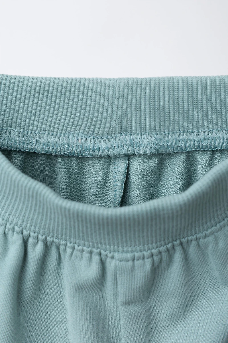 ENSEMBLE SWEAT ET PANTALON DE JOGGING BRODÉ EN VELOURS BOUCLÉ