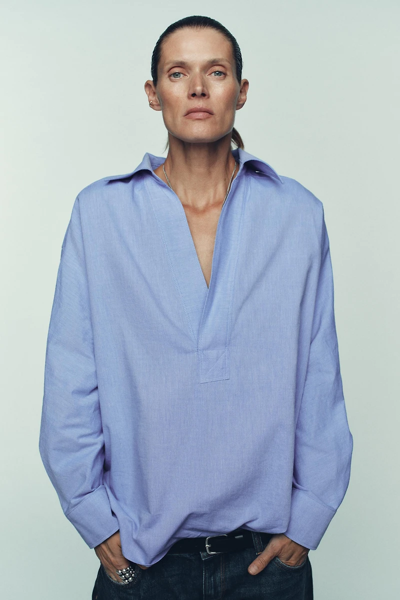 CHEMISE OVERSIZE OXFORD