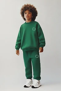 BASIC TEXT JOGGER PANTS