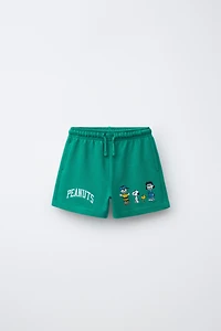 EMBROIDERED SNOOPY PEANUTS™ BERMUDA SHORTS