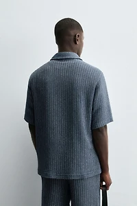 TEXTURED POLO SHIRT