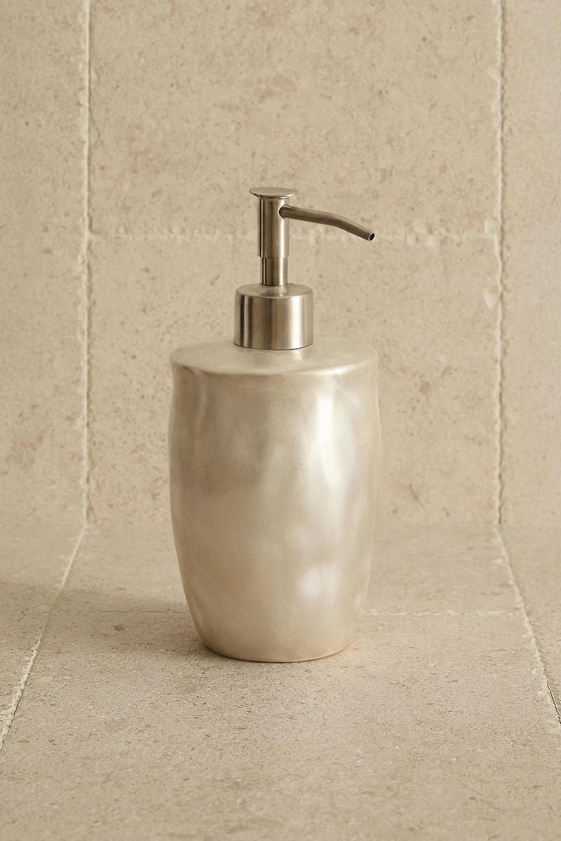 CERAMIC SHINY SOAP DISPENSER
