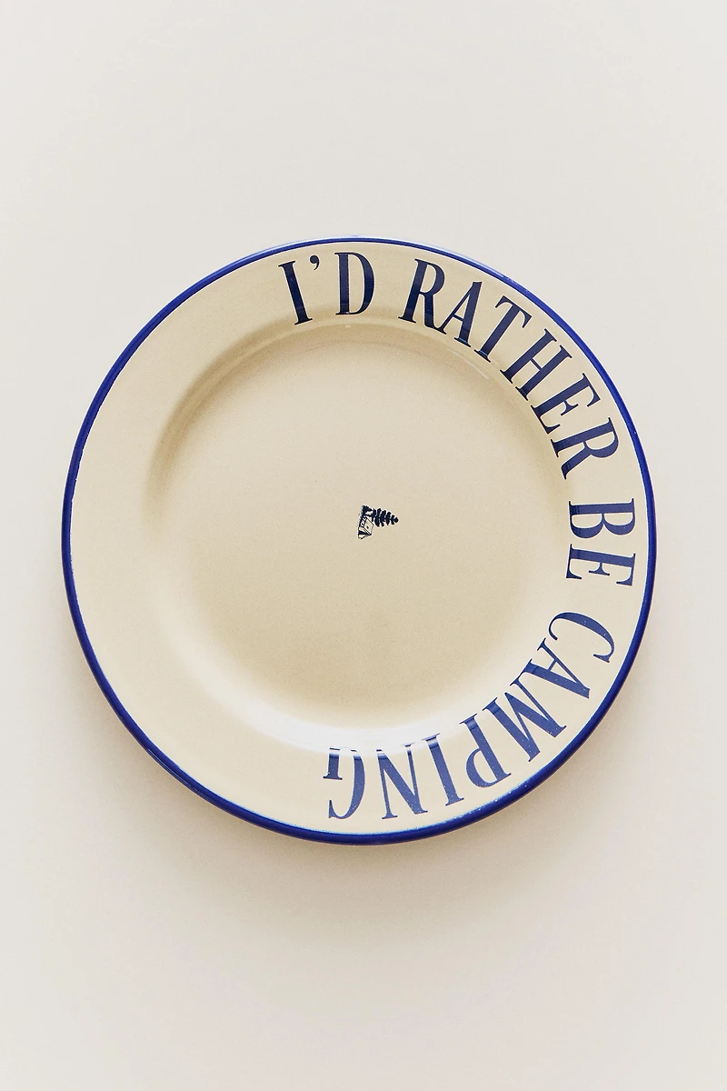 STEEL CAMPING PLATE