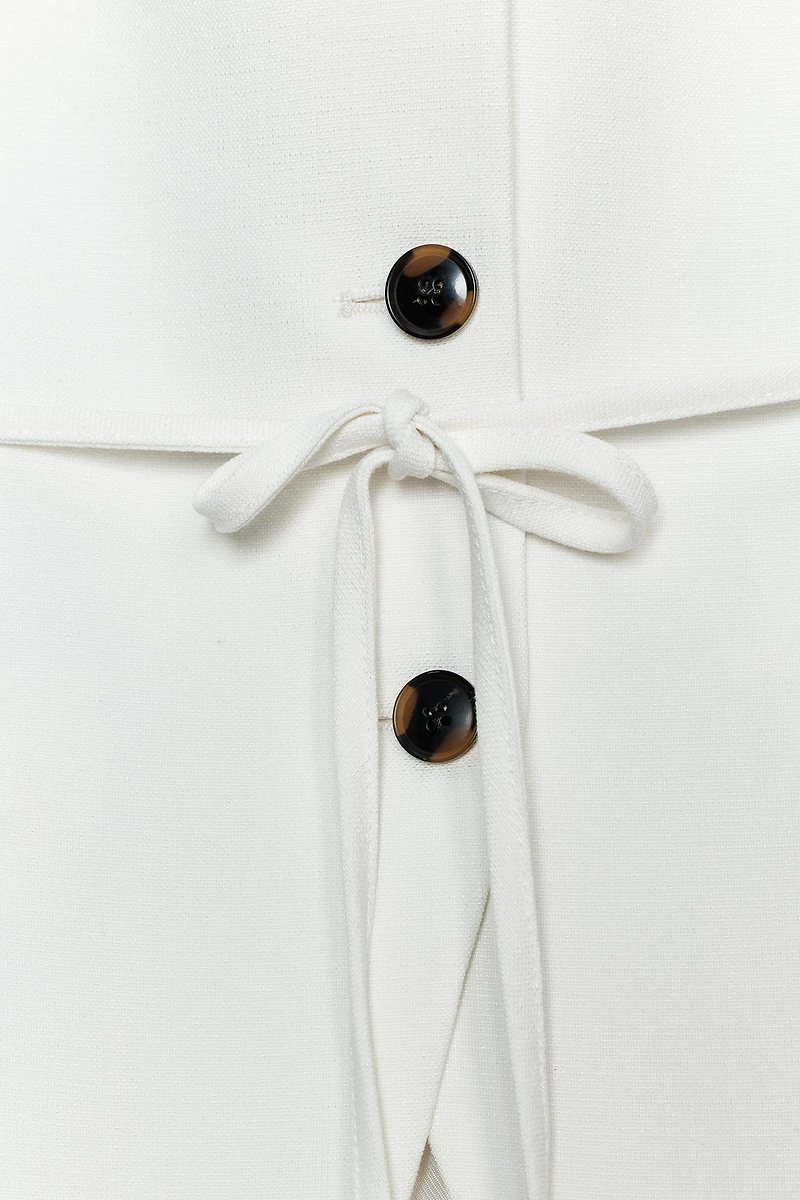 BEADED BELT VEST