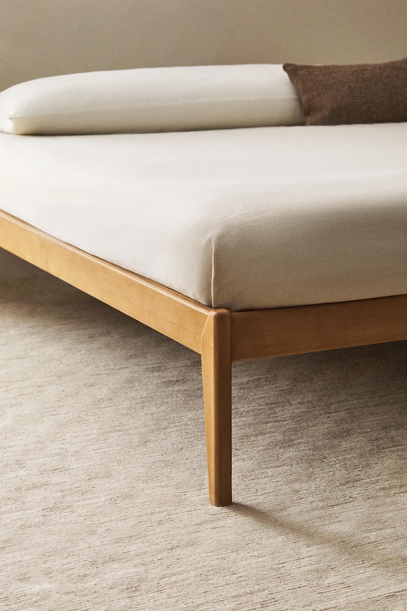 OAK WOOD BED FRAME