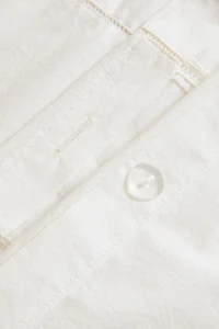 CHILDREN'S HEMSTITCHED POPLIN DUVET COVER