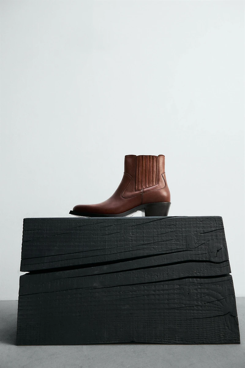 LIMITED EDITION LEATHER COWBOY BOOTS