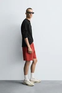 WASHED JOGGER SHORTS